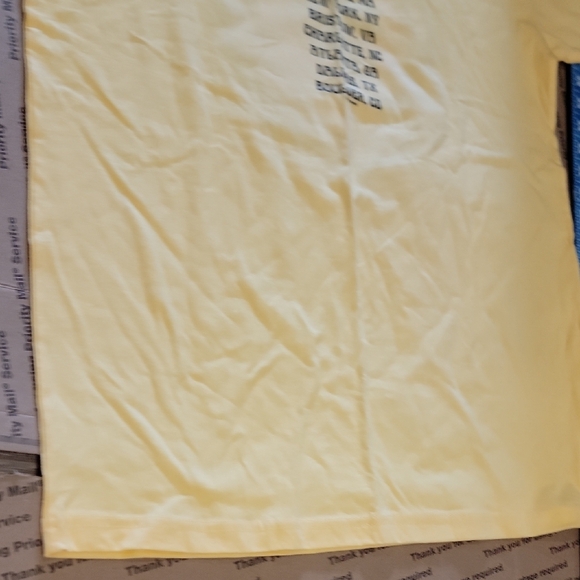 Grateful Dead Yellow Summer Tour Tee - Picture 10 of 13